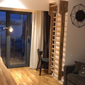 Stall Bar from Oak, 82.67x39.37 inches, code 221-100-E